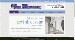 Desktop Screenshot of pridemechanicalhvac.com