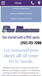 Mobile Screenshot of pridemechanicalhvac.com